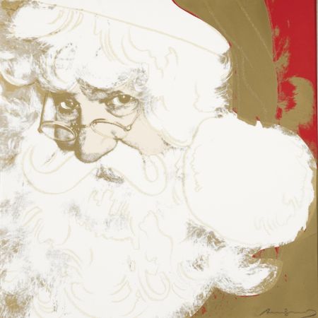 Siebdruck Warhol - Santa Claus (FS II.266)