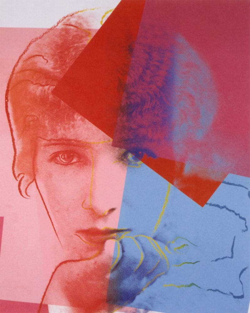 Siebdruck Warhol - Sarah Bernhardt (FS II.234) Trial Proof