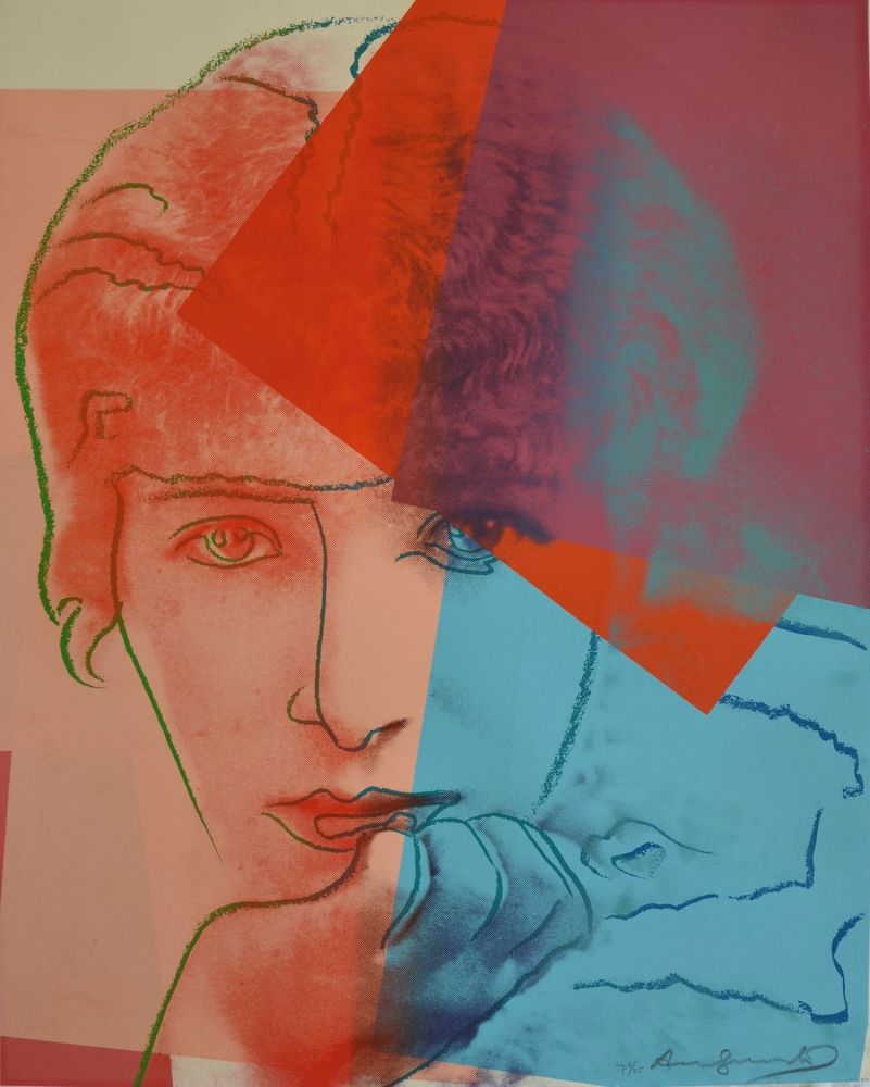 Siebdruck Warhol - Sarah Bernhardt TP