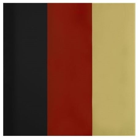 Siebdruck Richter - Schwarz-Rot-Gold IV
