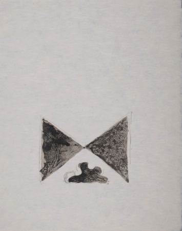 Lithographie Braque - Scrute tes paupières, 1963