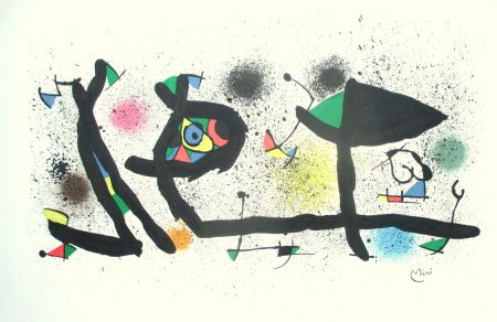 Lithographie Miró - Sculptures