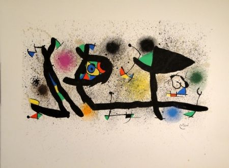 Lithographie Miró - Sculptures
