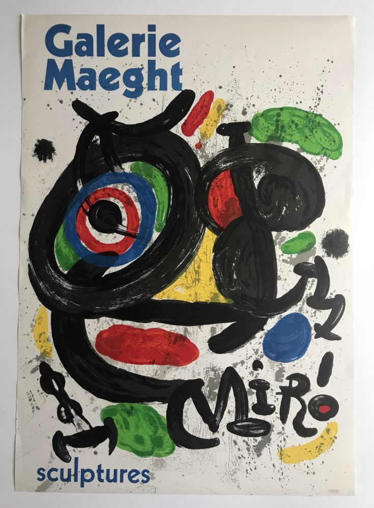 Plakat Miró - Sculptures / Galerie Maeght