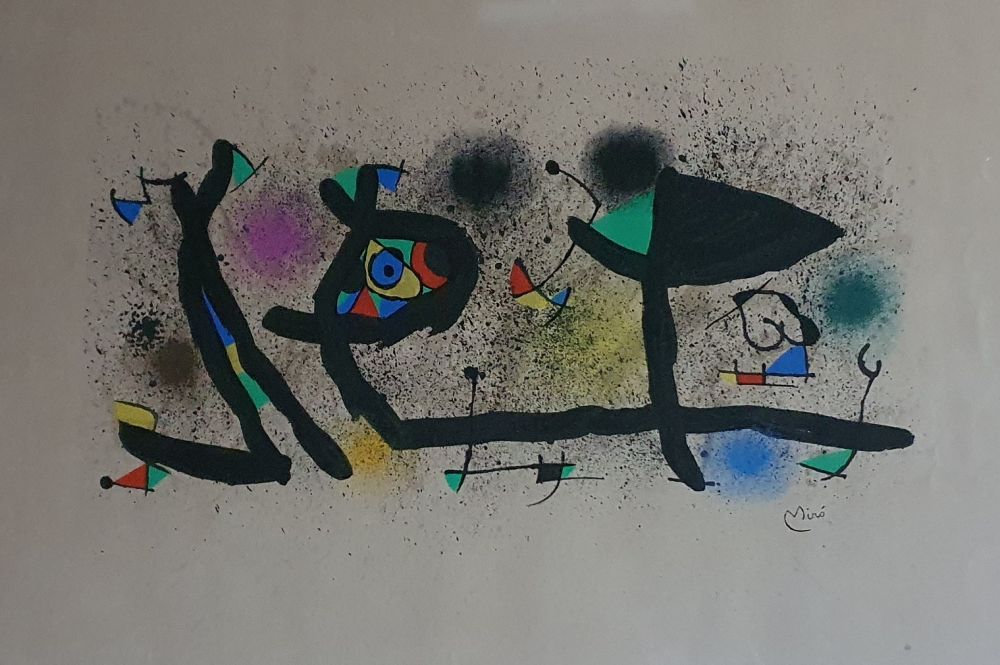 Lithographie Miró - Sculptures (III)