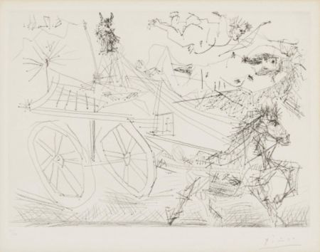 Stich Picasso - Scène mythologique