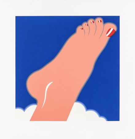 Siebdruck Wesselmann - Seascape (Foot)