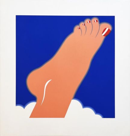 Siebdruck Wesselmann - Seascape (Foot)