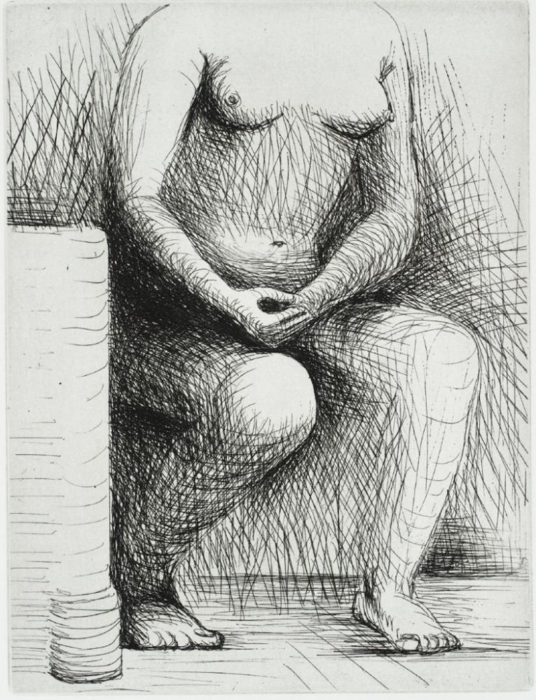 Stich Moore - Seated Figure