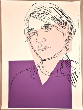 Siebdruck Warhol - Self-Portrait