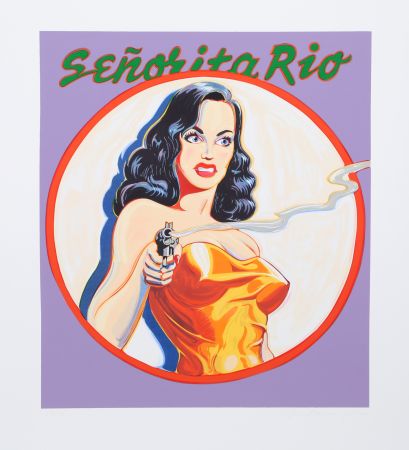 Lithographie Ramos - Senorita Rio