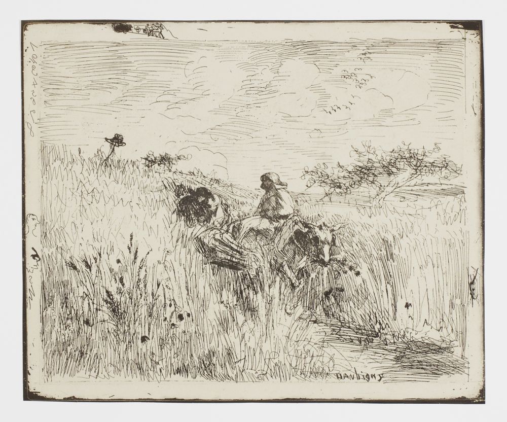 Keine Technische Daubigny - Sentier dans les Blés (The Path in the Wheatfield)