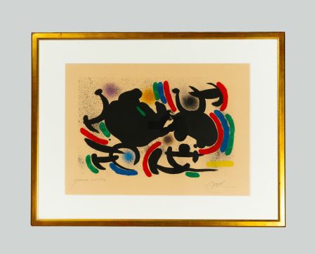 Lithographie Miró - Senza titolo