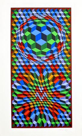 Siebdruck Vasarely - Senza titolo