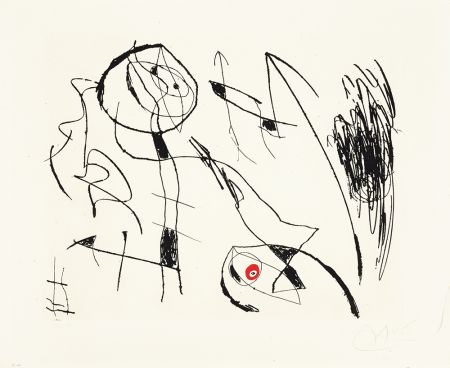 Radierung Miró - Serie Mallorca I