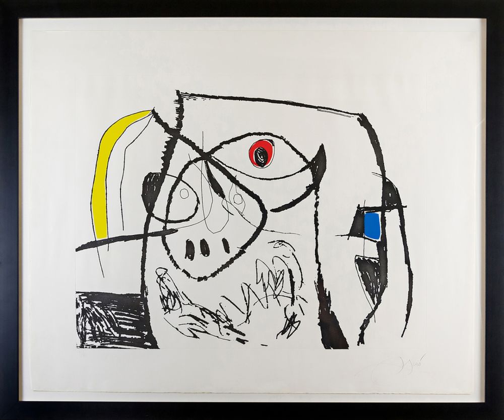 Stich Miró - Serie Mallorca Plate XII 