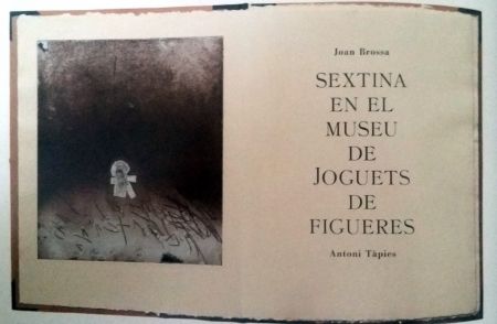 Illustriertes Buch Tàpies - Sextina en el Museu de joguets de Figueres