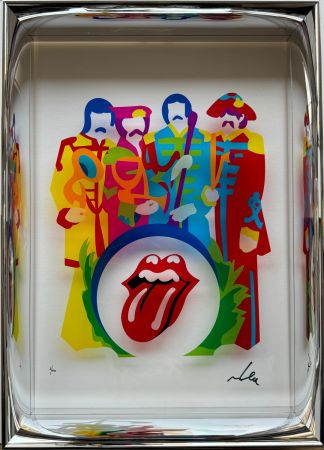 Siebdruck Lodola - SGT Pepper's (Plexiglass)