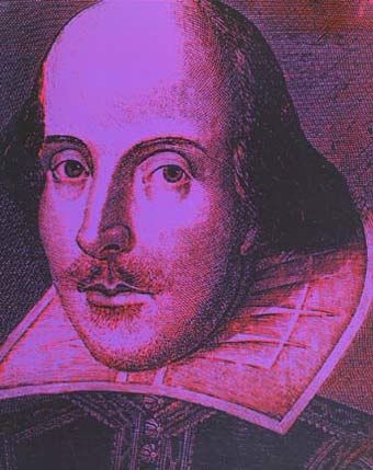 Siebdruck Kaufman - Shakespeare