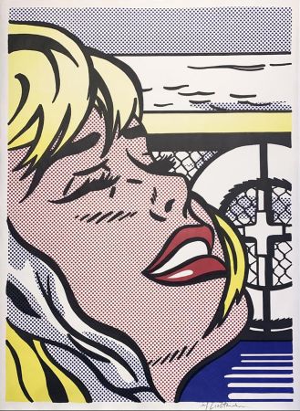 Lithographie Lichtenstein - Shipboard Girl