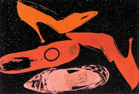 Siebdruck Warhol - Shoes (FS II.253)