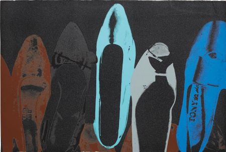 Siebdruck Warhol - Shoes (FS II.257)