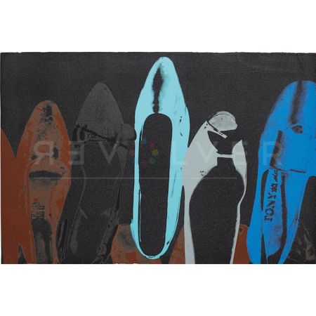 Siebdruck Warhol - Shoes (FS II.257)