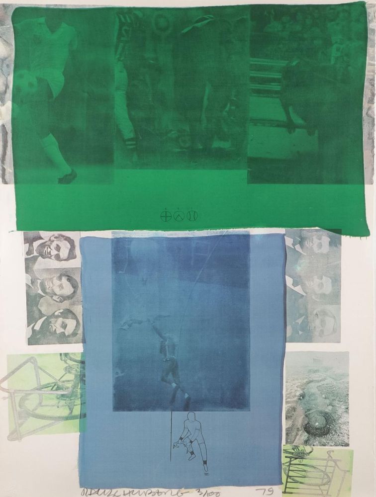 Siebdruck Rauschenberg - Shoot from the Main Stem