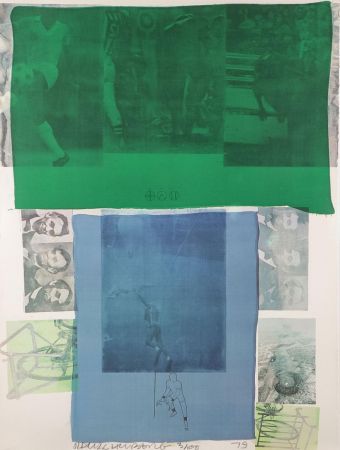 Siebdruck Rauschenberg - Shoot from the Main Stem