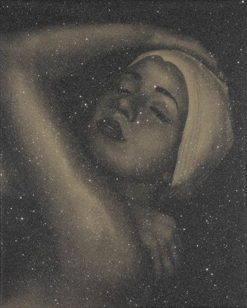 Lithographie Feuerman - SHOWER PORTRAIT (GOLD)