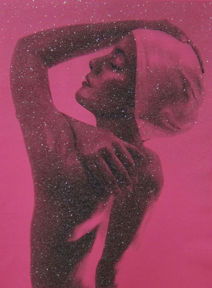 Lithographie Feuerman - SHOWER PROFILE (PINK)