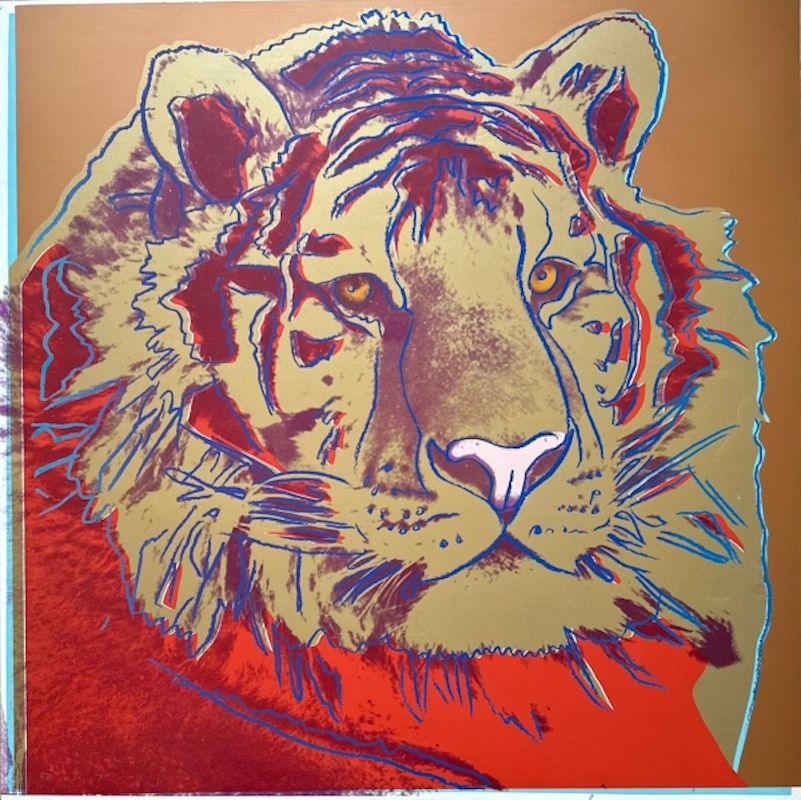 Siebdruck Warhol - Siberian Tiger TP