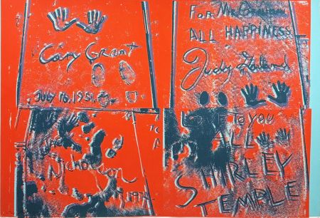Siebdruck Warhol - Sidewalk, II.304 from Eight by Eight to Celebrate the Temporary Contemporary portfolio