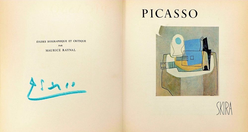 Illustriertes Buch Picasso - Signed The Taste of Our Time by Skira Raynal 1953 FIRST EDITION in French