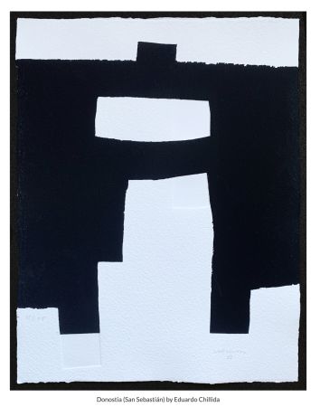 Siebdruck Chillida - Sin titulo
