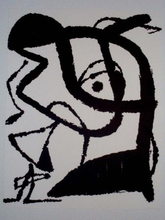 Lithographie Miró - Sin título