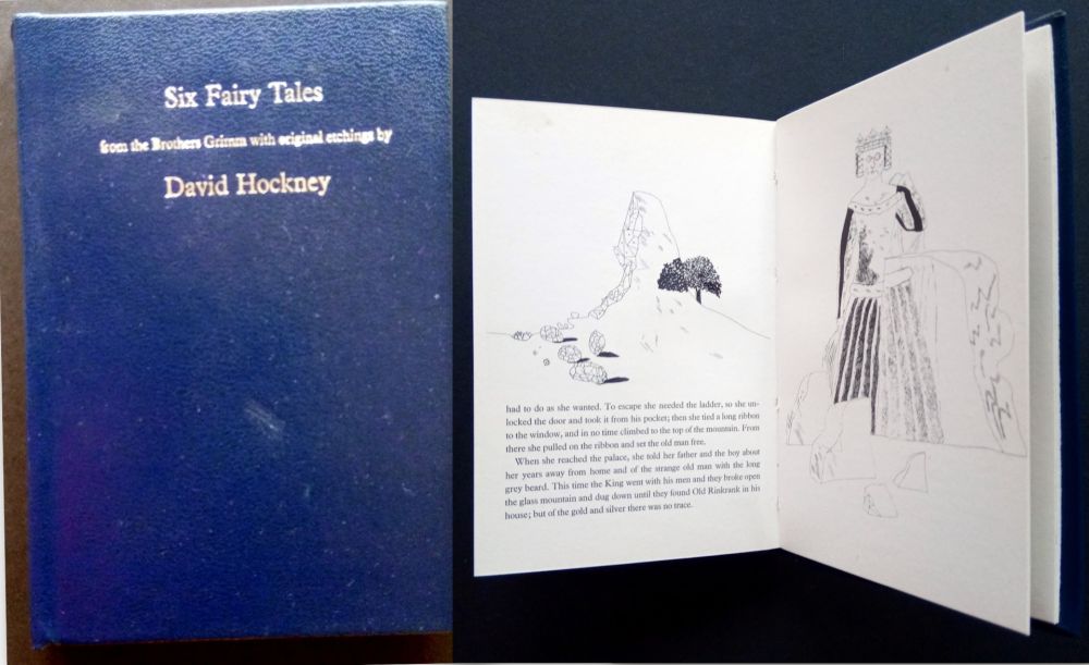 Illustriertes Buch Hockney - Six Fairy Tales