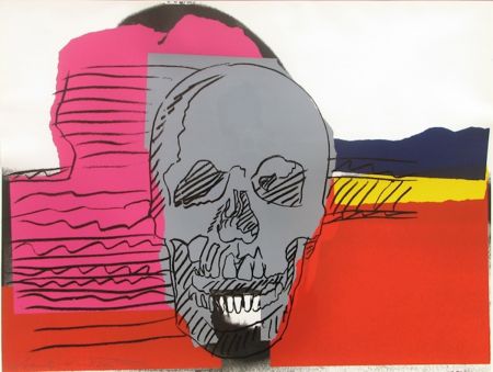Siebdruck Warhol - Skull (FS II.159)