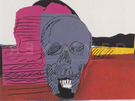 Siebdruck Warhol - Skull (FS II.159)