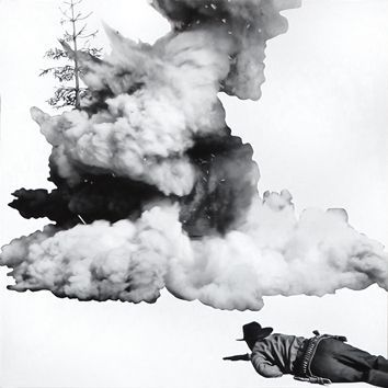 Lithographie Baldessari - Smoke, Tree, Shadow and Person