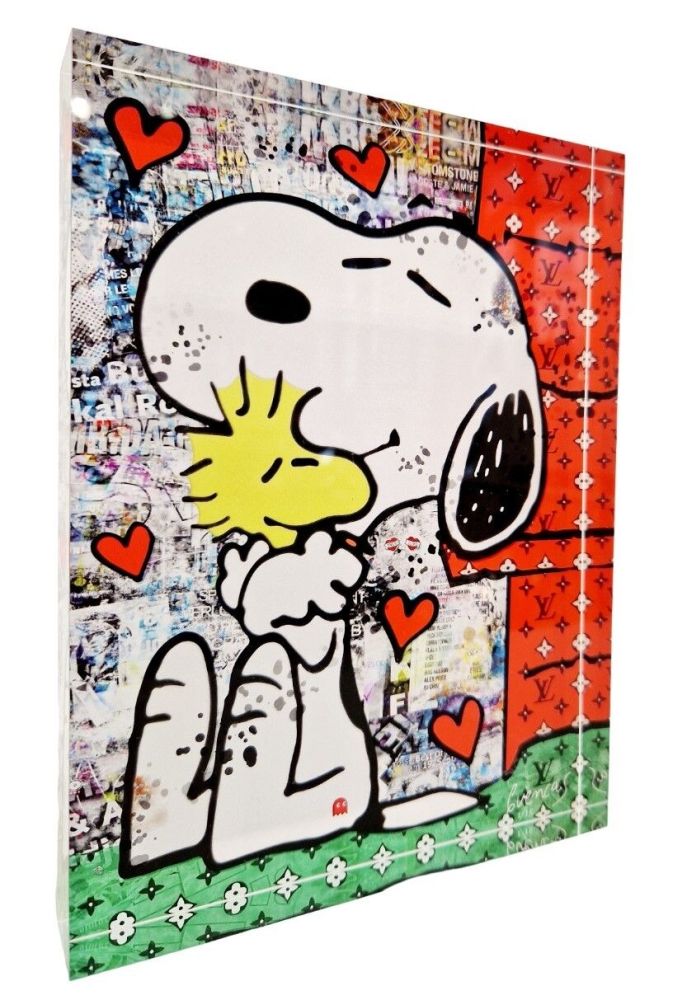 Digitale Druckgrafik Cuencas - Snoopy LOVE Forever