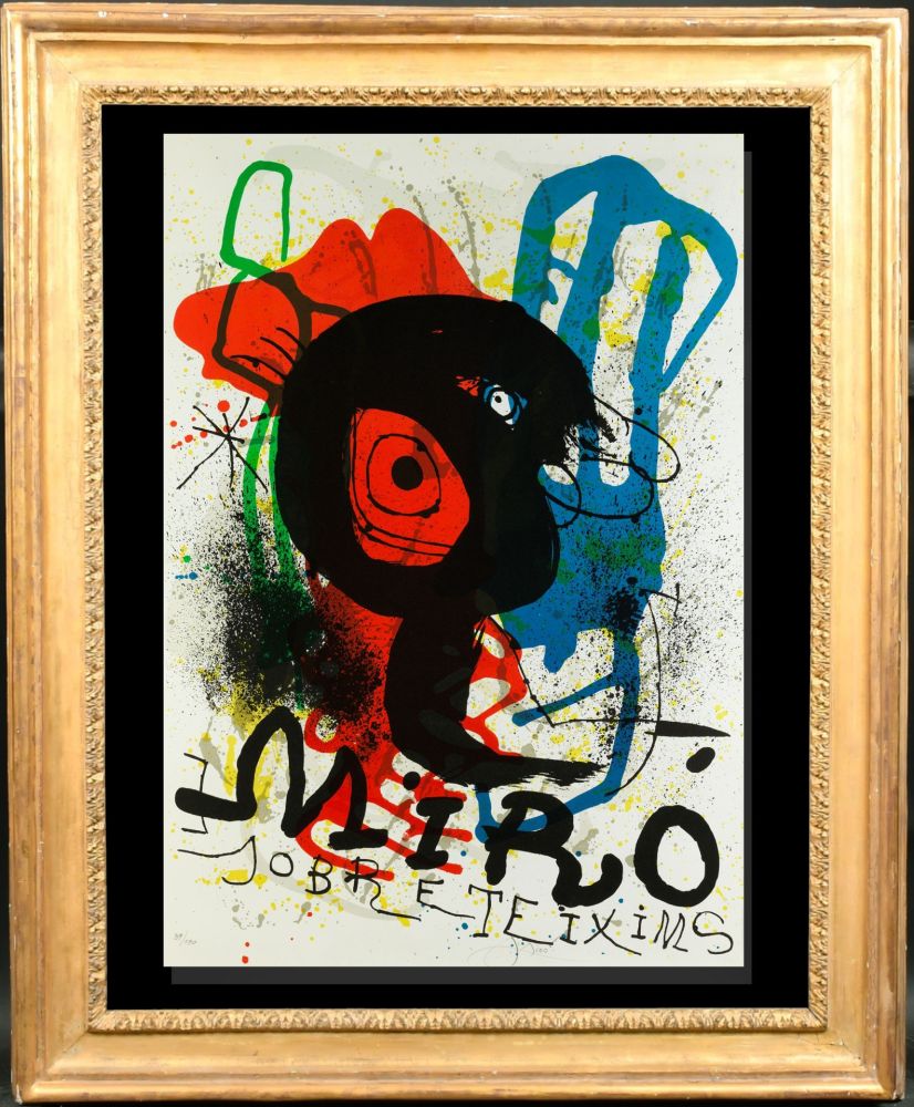 Lithographie Miró - Sobreteixims
