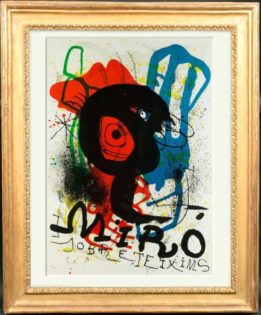 Lithographie Miró - Sobreteixims