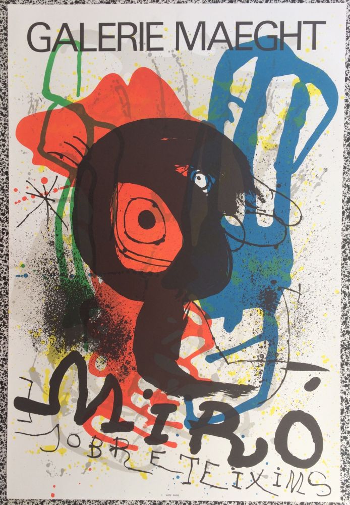 Plakat Miró - Sobreteixims / Galerie Maeght