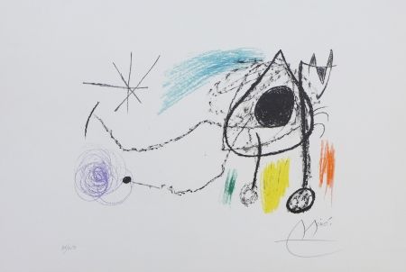 Lithographie Miró - Sobreteixims i escultures
