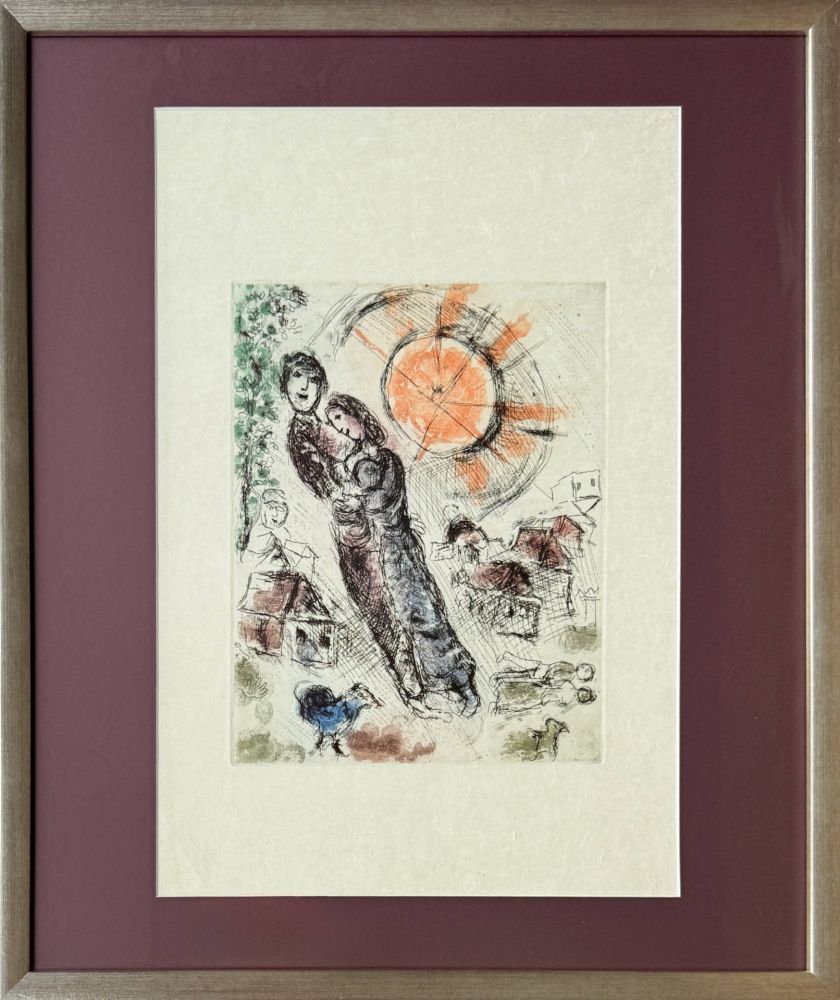 Stich Chagall - Soleil aux amoureux