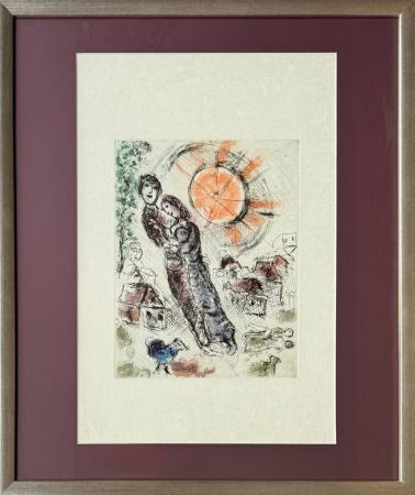 Stich Chagall - Soleil aux amoureux