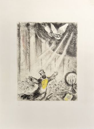 Radierung Chagall - Solomon's Prayer