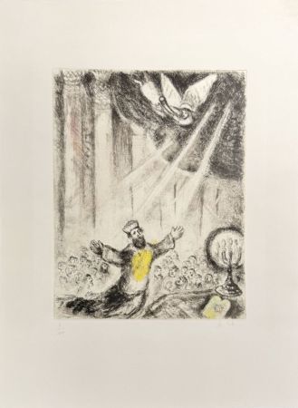 Radierung Chagall - Solomon's Prayer