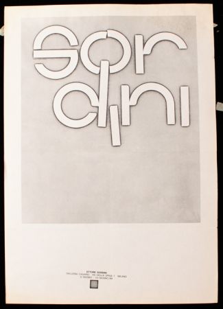 Plakat Sordini - SORDINI